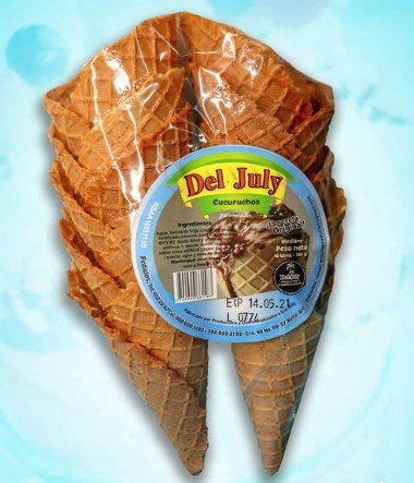 Cucuruchos Del July, snack tradicional colombiano